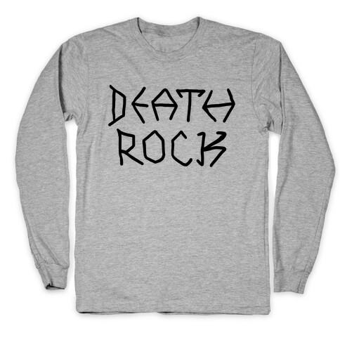Death Rock Long Sleeve T-Shirt