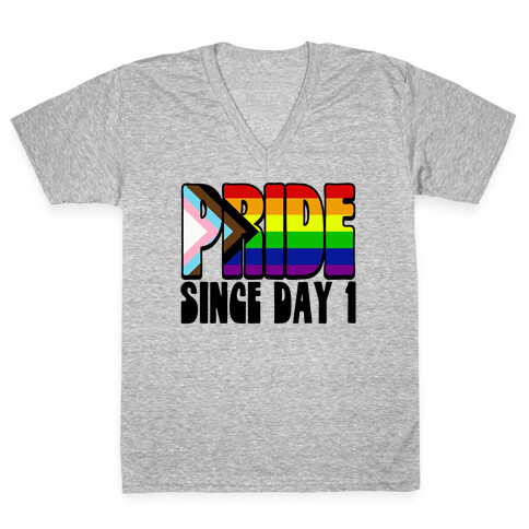Pride Since Day 1 V-Neck Tee Shirt