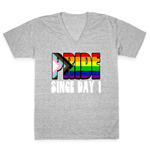Pride Since Day 1 V-Neck Tee Shirt