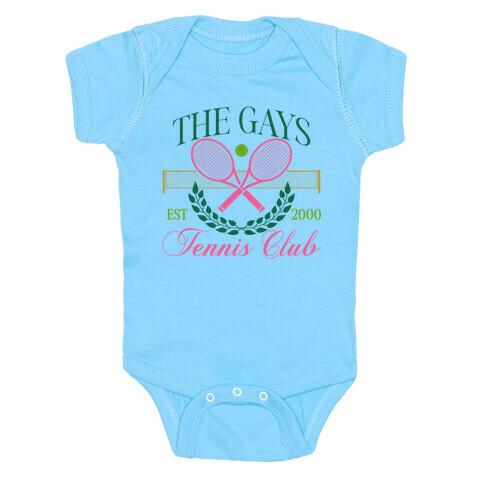 The Gays Tennis Club Baby One-Piece
