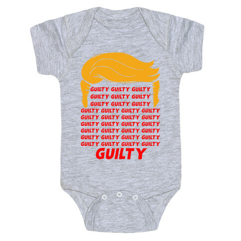 34 Times Guilty Trump Baby One-Piece