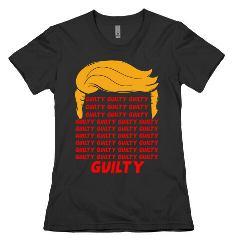 34 Times Guilty Trump Womens T-Shirt
