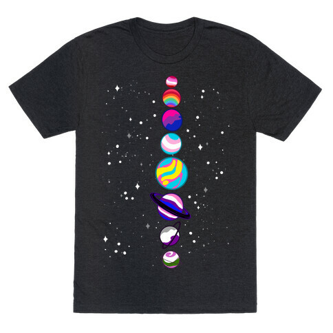 LGBTQ+ Planets T-Shirt