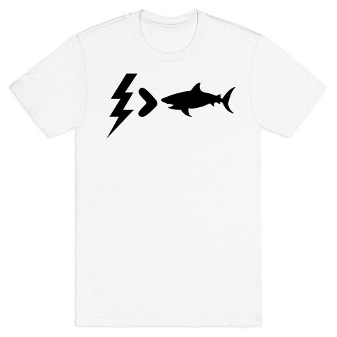 Electrocution Over Shark Trump T-Shirt