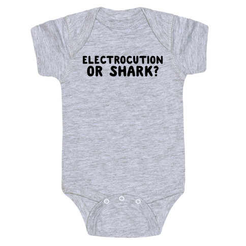 Electrocution or Shark? Trump Baby One-Piece