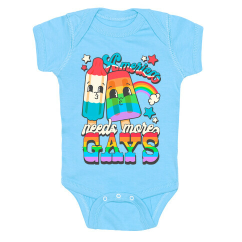 America Needs More Gays Baby One-Piece