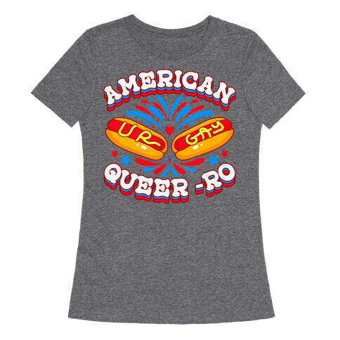 America Queer-Ro Womens T-Shirt