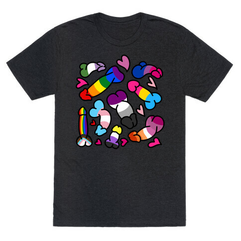 Pride Penis Pattern T-Shirt