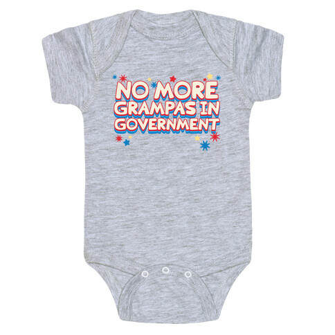 No More Grandpas In Government Baby One-Piece