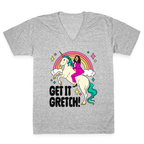 Get It Gretch! Gretchen Whitmer V-Neck Tee Shirt