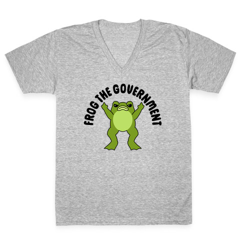 Frog The Government V-Neck Tee Shirt