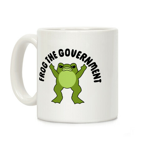 Frog The Government Coffee Mug