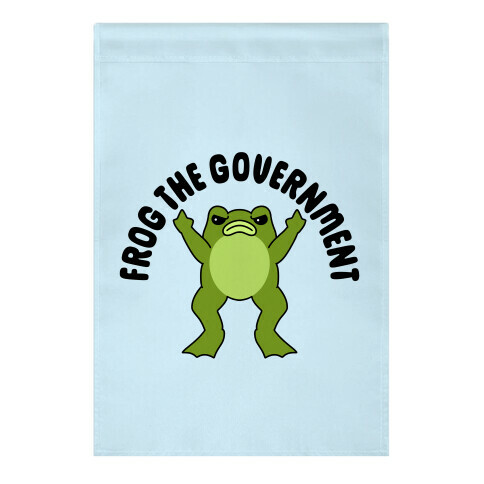 Frog The Government Garden Flag