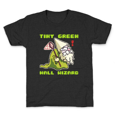 Tiny Green Mall Wizard Kids T-Shirt