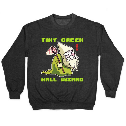 Tiny Green Mall Wizard Pullover