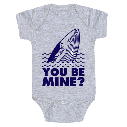 Whale You Be Mine Baby One-Piece