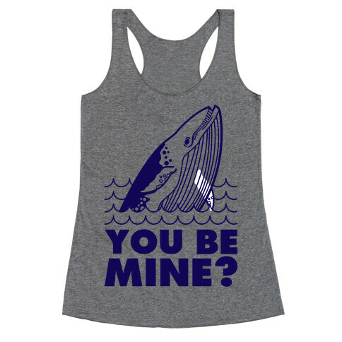 Whale You Be Mine Racerback Tank Top