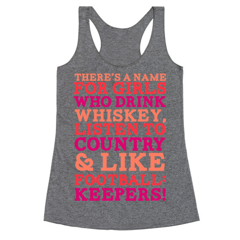 Keepers Racerback Tank Top