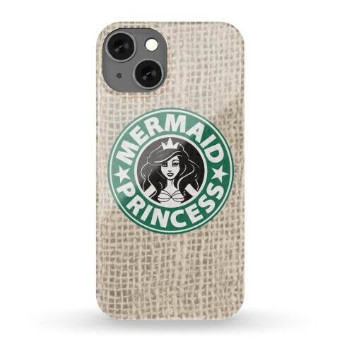 Mermaid Princess Coffee Phone Case