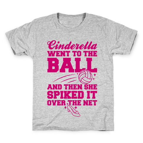 Cinderella Went To The Ball Kids T-Shirt