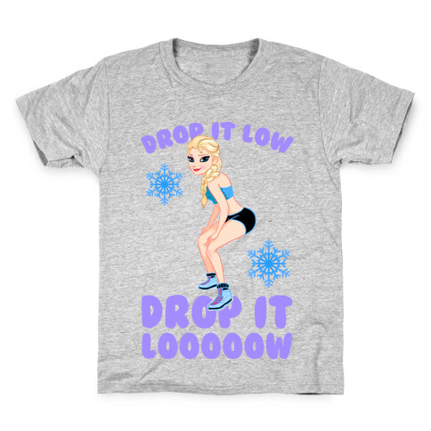Twerking Elsa Kids T-Shirt