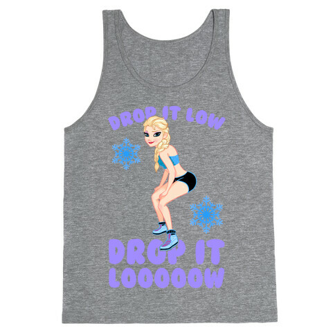 Twerking Elsa Tank Top