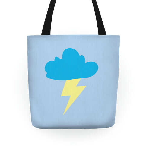Lightning and Cloud Tote