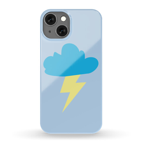 Lightning and Cloud Phone Case