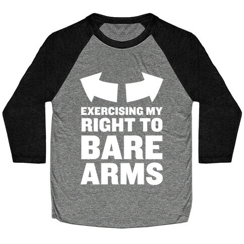 Right to Bare Arms Baseball Tee