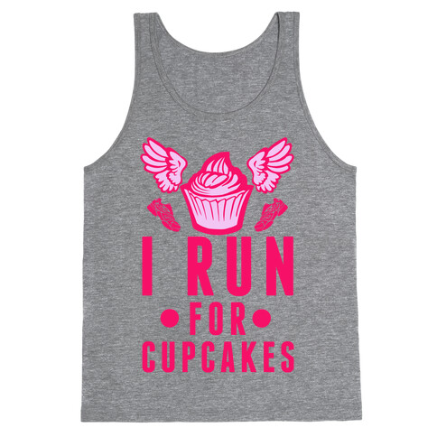 I Run (For Cupcakes) Tank Top