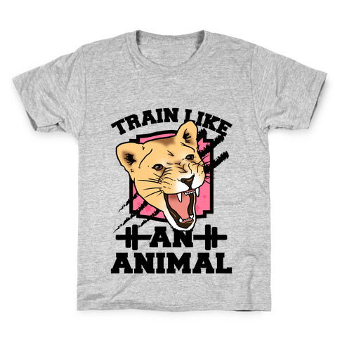 Train Like an Animal Kids T-Shirt