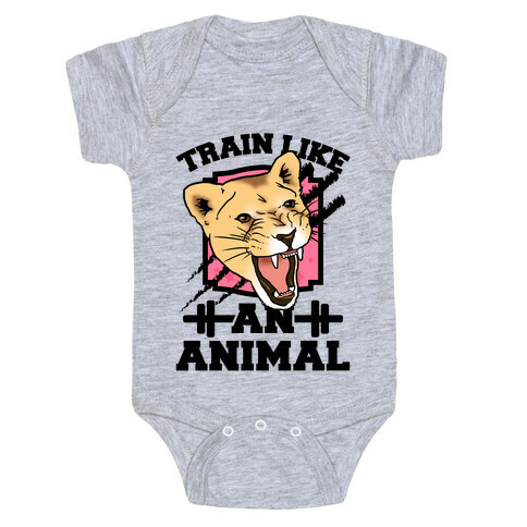 Train Like an Animal Baby One-Piece