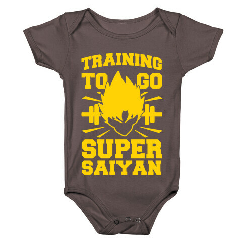 Training to Go Super Saiyan Baby One-Piece