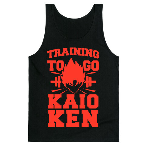 Training to Go Kaio-Ken Tank Top