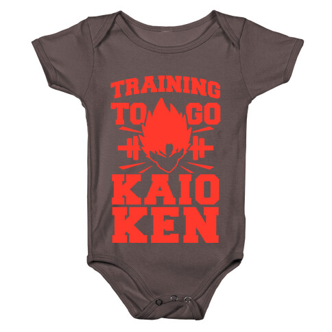 Training to Go Kaio-Ken Baby One-Piece