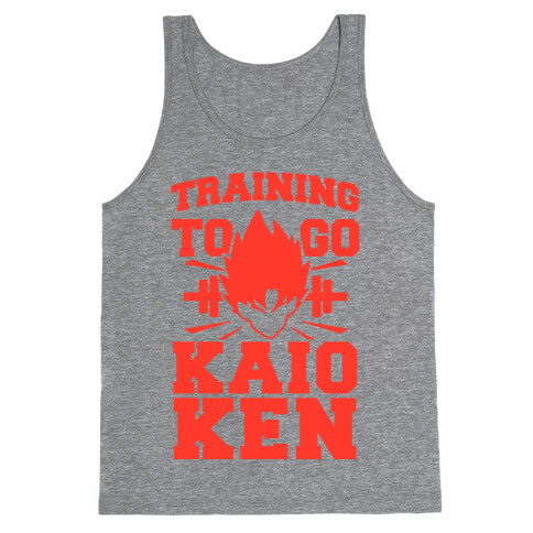 Training to Go Kaio-Ken Tank Top