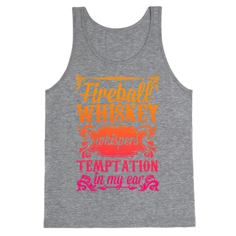 Whiskey Whispers Temptation In My Ear Tank Top