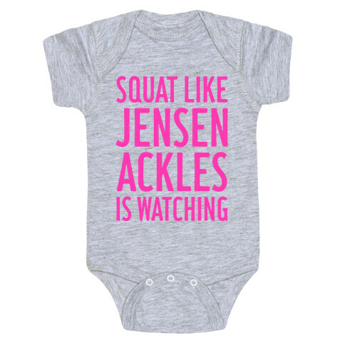 Squat Like Jensen Ackles Is Watching Baby One-Piece