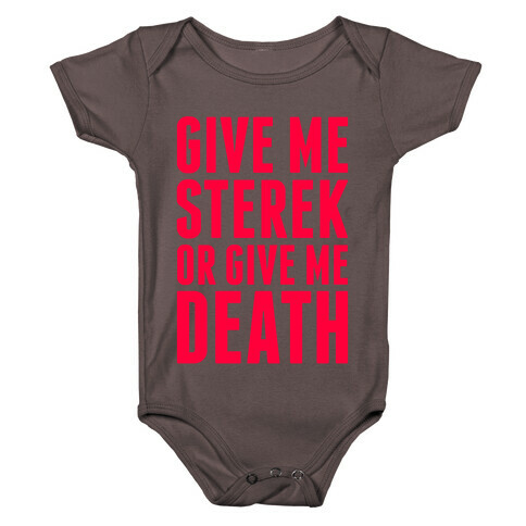 Give Me Sterek Or Give Me Death Baby One-Piece