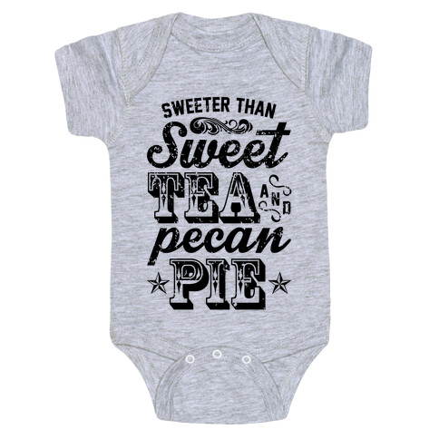 Sweet Tea And Pecan Pie Baby One-Piece