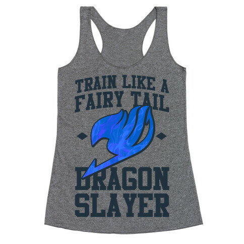 Train Like a Fairy Tail Dragon Slayer (Wendy) Racerback Tank Top