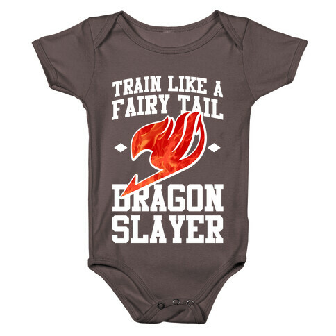 Train Like a Fairy Tail Dragon Slayer (Natsu) Baby One-Piece