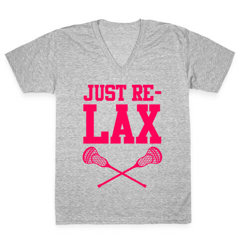 Just Relax V-Neck Tee Shirt