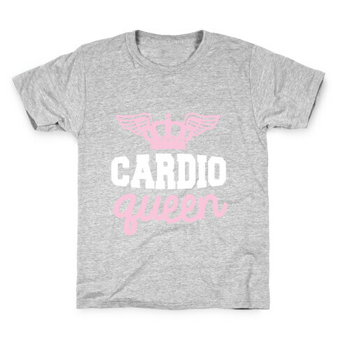 Cardio Queen Kids T-Shirt