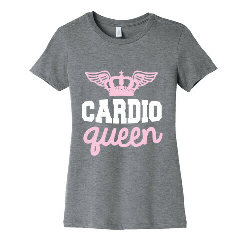 Cardio Queen Womens T-Shirt