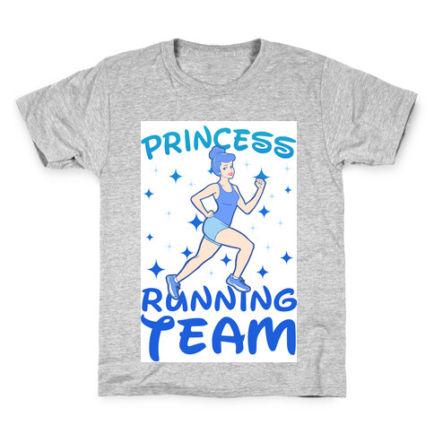 Princess Running Team Kids T-Shirt