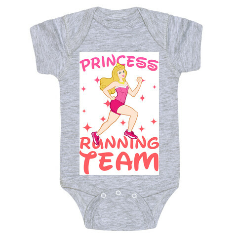 Princess Running Team (Pink) Baby One-Piece