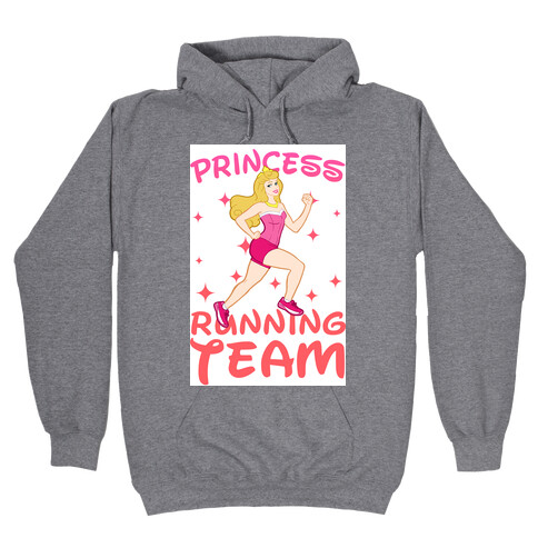 Princess Running Team (Pink) Hooded Sweatshirt