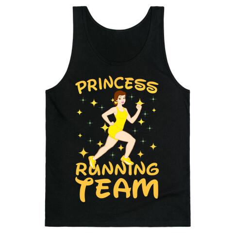 Princess Running Team (yellow) Tank Top
