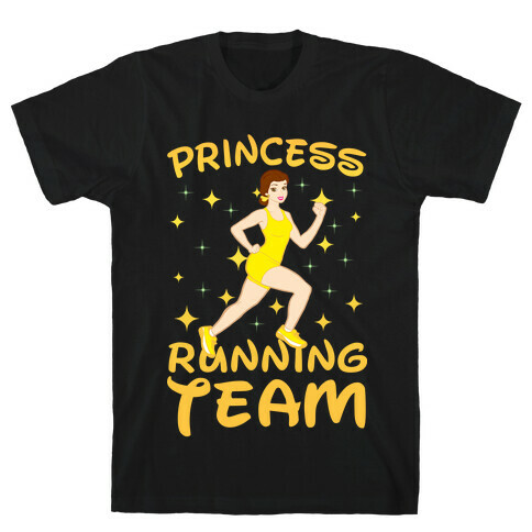 Princess Running Team (yellow) T-Shirt